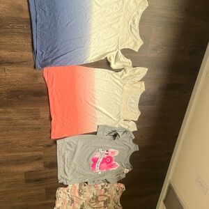 Colorful Kids' T-Shirt Set